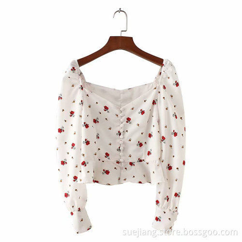 Shirt Ladies Flounces High Waisted Bow Shorts
